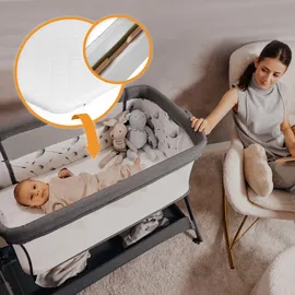 lionelo Kinderbett Leonie Plus, Grau - Grau