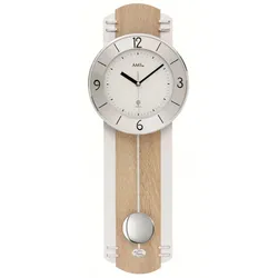 AMS -Funkuhr Holzdekor 60cm- 5291