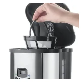 Lacor 69279 Programmierbare Tropfkaffeemaschine schwarz/silber