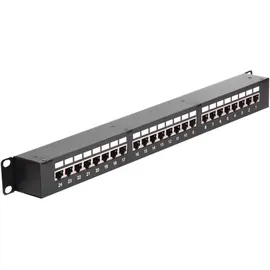 DeLock 43295 Patch-Panel 1 HE Schwarz