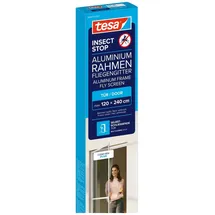 Tesa Insektenschutz-Tür Insect Stop ALU Comfort 120 x 240 cm Weiß