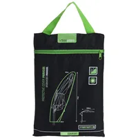 PROGARDEN Abdeckung für Ampelschirm Polyester 45 x 220 cm Schwarz