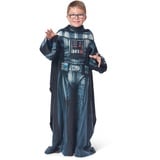 Northwest Bequemer Überwurf Decke mit Ärmeln, Aus 100% Polyester, Darth Vader, Youth-48 x 48 in