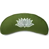 yogabox Yogakissen Halbmond Basic Lotus Stick multicolor - olivgrün 40 x 17 12,0 cm 1 St