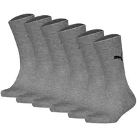 Puma Easy Rider Sneakersocken 6er Pack Grau 39-42