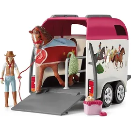 Schleich Horse Club Abenteuer mit Auto und Pferdeanhänger 42535
