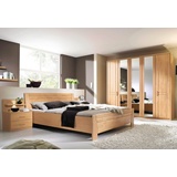 RAUCH Schlafzimmer-Set "Sitara" Schlafzimmermöbel-Sets Gr. mit 5-trg. Schrank, beige (natur) Komplett Schlafzimmer