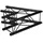 Alutruss DECOLOCK DQ4-SPAC20 2-Weg Ecke 60° sw