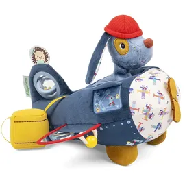 Lilliputiens Aktivitäten-Flugzeug Blau