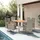 vidaXL Garten-Essgruppe 7-tlg. Grau