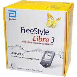 Abbott FreeStyle Libre 3 Diabetes Lesegerät mg/dL Blutzucker Messgerät Reader new