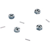 TAMIYA Felgen-Adapter mit Achs 4er Pack (300053056)