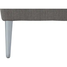 W.Schillig Eckcouch Chenille 3-Sitzer Grau