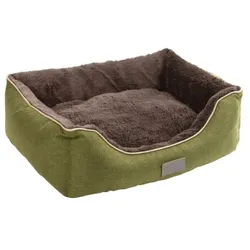 Kerbl Pet Kuschelbett Samuel grün L