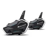 Midland R1 Mesh Bluetooth Kom, Doppelset für Motorradhelme