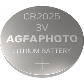 AgfaPhoto 150-803197 Haushaltsbatterie Einwegbatterie CR2025 Lithium