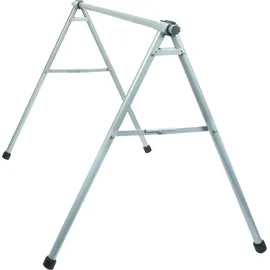 MCW Fahrrad-Sattelständer MCW-K39 Fahrradständer Metall pulverbeschichtet 114x170x114cm ausziehbar silber