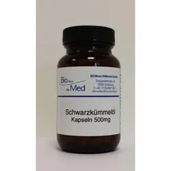 Schwarzkümmelöl 500mg Kapseln Bioflora Ehrmed