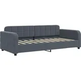 vidaXL Tagesbett 90 x 190 cm Dunkelgrau