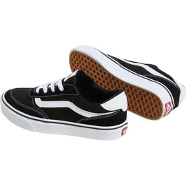 Vans Brooklyn Ls Damen Schwarz/Weiß 38,5