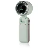 Mini-tragbarer, Wiederaufladbarer Ventilator, 5 Geschwindigkeitsstufen, Einstellbar, 3600 Mah, Reiseventilator, Turboventilator, Nackenventilator, Grün