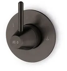 JEE-O cone Unterputz-Mischer 2-Wege, progressiv, gun metal, 900-2206 900-2206