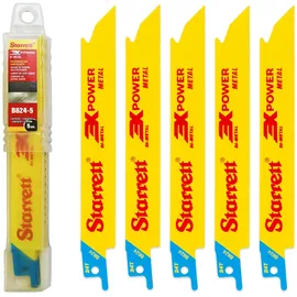 STARRETT B624-5 Säbelsägeblatt 150 mm 5 Stück