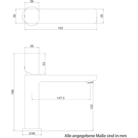 mai & mai WAO7901 Einhandmischer Weiß