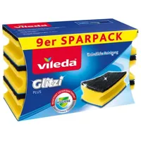 Vileda Topfreiniger, Schaum, Blau, 9er Pack