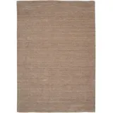 OCI DIE TEPPICHMARKE Wollteppich OCI DIE TEPPICHMARKE "SAMBIA", beige (holz), B:200cm H:16mm L:300cm, Schurwolle, Teppiche, reine Wolle, Handloom, hochwertig verarbeitet, natürlich warm