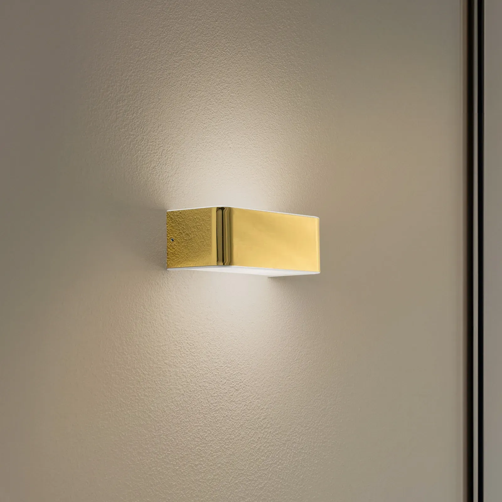 Wandleuchte Euluna, Rauma, dimmbar, Gold / Messing, für Wohnzimmer, Metall, Modern - 20 - 7