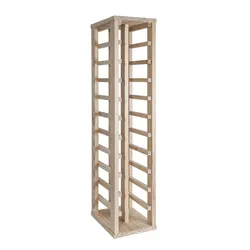 Wellhome Regal-Weinregal für 22 Flaschen – unbehandelte Oberfläche
