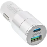 InLine USB KFZ Ladegerät Quick Charge 3.0 12/24V DC 36 W weiß