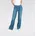 Leg Jeans in mittelblauer Waschung-D38 L34