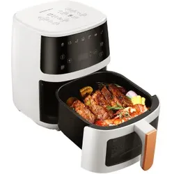 Royalstar Airfryer 5L Easy View Smart Digital-Touchscreen Weiß