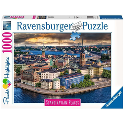 Ravensburger Puzzle Stockholm, Schweden, 1000 Puzzleteile