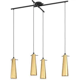 EGLO Pendelleuchte Pinto Gold 4-flammig