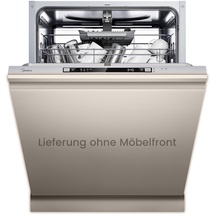Midea SV 5.14K14C Geschirrspüler Vollintegriert 60cm, 14 Maßgedecke, Spülmaschine Unterbaufähig mit WIFI, 8 Programme, 44 dB, Automatische Türöffnung, 0-24H Startverzögerung, Inox