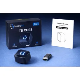 Tradebit TB CUBE USB-C CarPlay / Android Auto Wireless Adapter