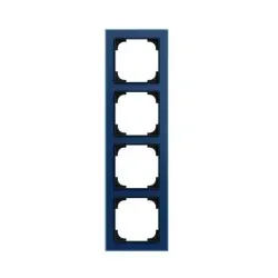 Busch-Jaeger 1724-4028 Abdeckrahmen 4-fach blauglas - Busch-art linear® Busch-art linear® 2CLA897400A3958 17244028