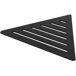 TI-SHELF Dreieckige Ablage Aluminium schwarz LINE