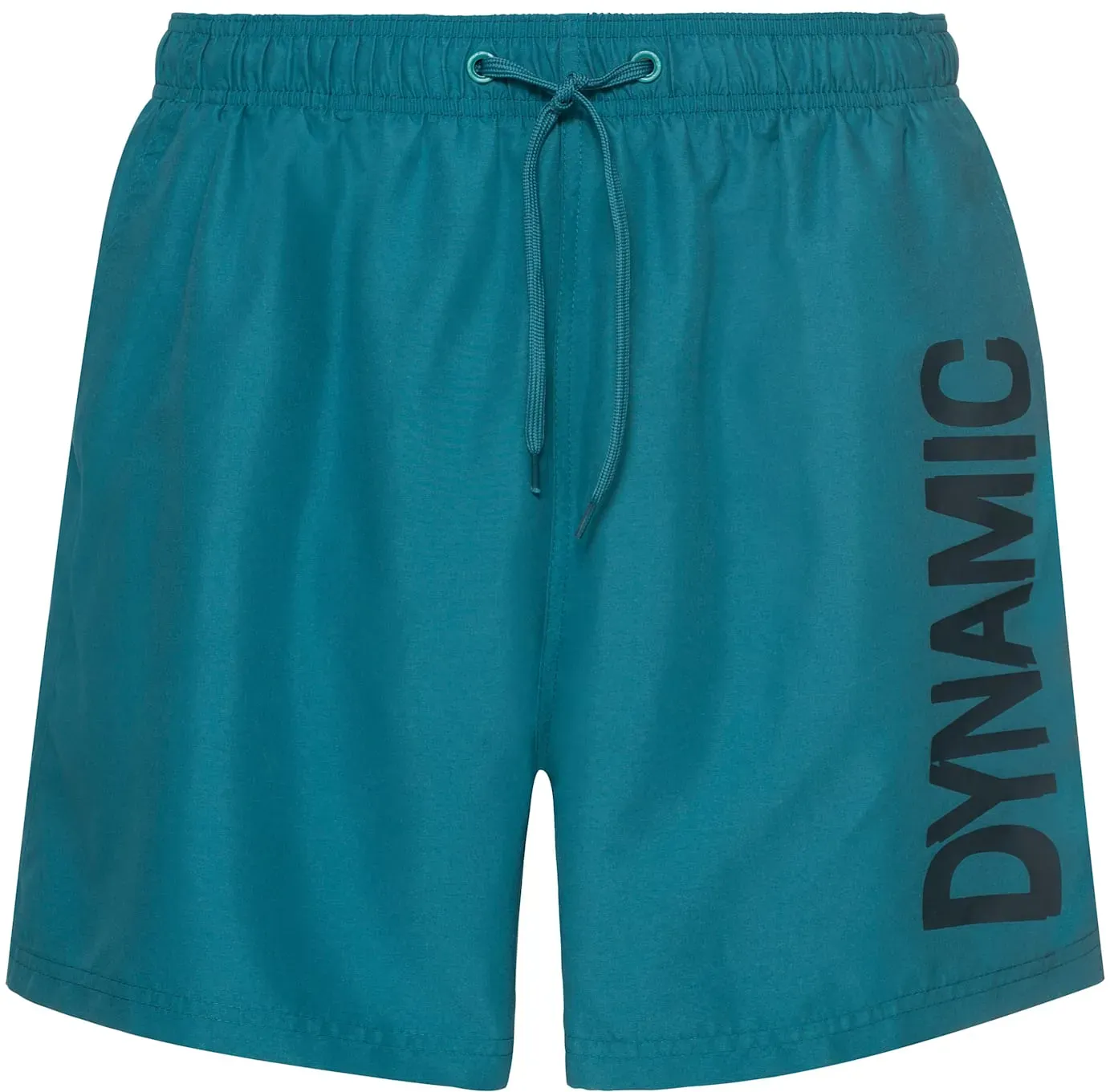 Badeshorts FEEL GOOD, Herren, Gr. 5, Normalgrößen, blau (petrol), Polyester, Badehosen Badeshorts