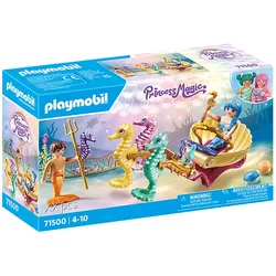 PLAYMOBIL Meeresbewohner mit Seepferdchenkutsche, Aktion/Abenteuer, 4 Jahr(e), M