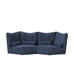 Einzelsofa  Jeaneva ¦ blau ¦ Maße (cm): B: 300 H: 101 T: 151