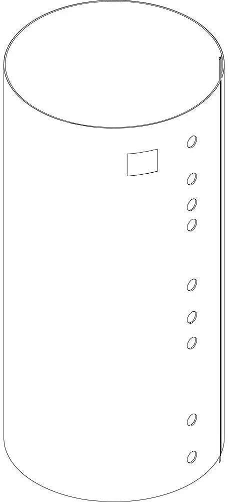 Folienmantel 400 SMH blau - 8735100282