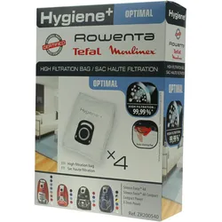 Rowenta ZR200540 4x Staubsaugerbeutel für Bodenstaubsauger (siehe Beschreibung)