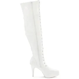 LASCANA BELLE AFFAIRE Overkneestiefel Damen weiß Gr.41