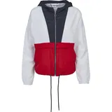 URBAN CLASSICS 3-tone Oversize Parka Navy / White / Red M