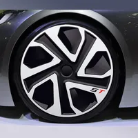 Radkappen Radzierblenden Blenden ST PRO Silver Black 4 Stück 13 Zoll, 14 Zoll, 15 Zoll, 16 Zoll Varianten (16 Zoll)