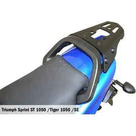SW-Motech Gepäckträger ALU-RACK Schwarz für Triumph Sprint ST 1050 / Tiger 1050 SE
